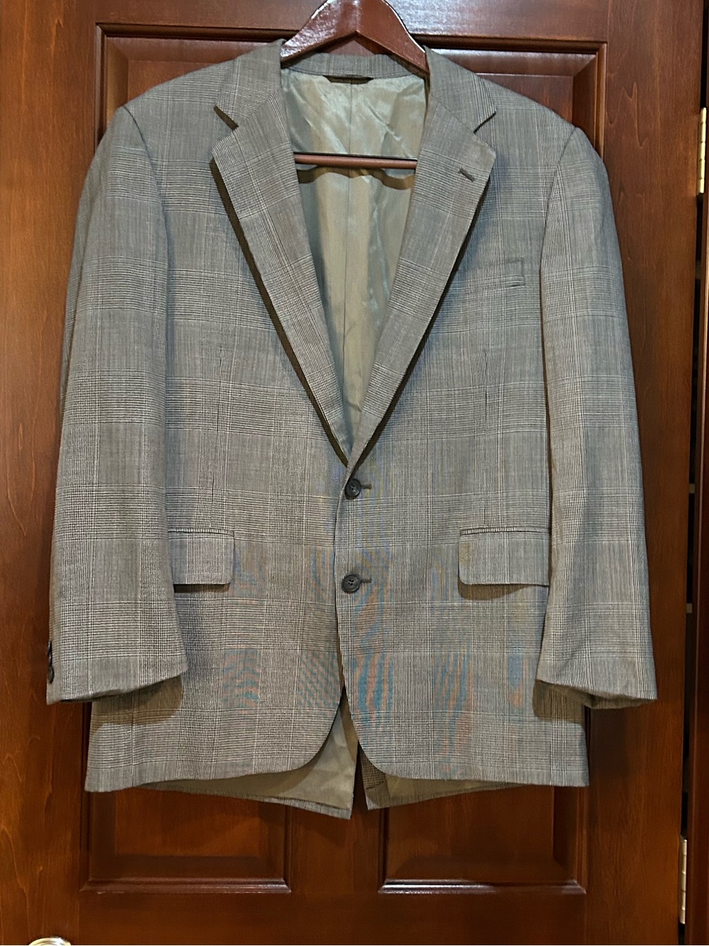 Vintage Cricketeer for Matthews Men’s Plaid Sport Coat 42R USA Union